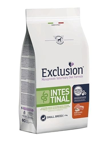 Dorado Exclusion Diet Intestinal Dog Crocchetta Small Adult Con Maiale E Riso 7 Kg.
