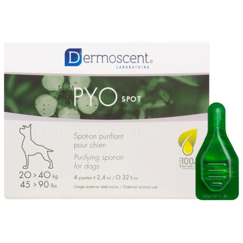 Dermoscent 920-7224 Pyospot 20 Kg-40 Kg Per Cani 4 Pip