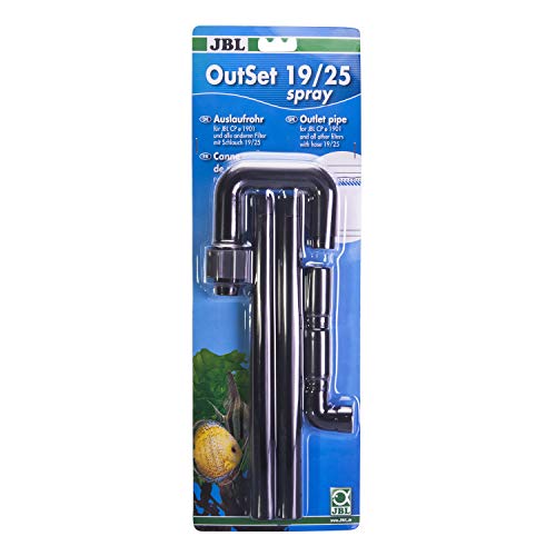 Jbl Outset Spray 6023300 - Kit Per Tubo Di Scarico Con 2 Lance A Ugello Per Acquari