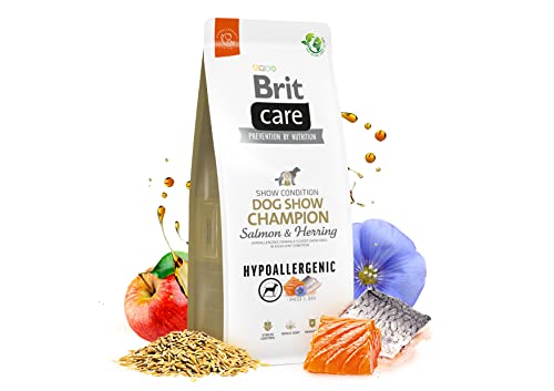 Brit Care Hypoallergenic Adult Dog Show Champion Salmon & Herring - Dry Dog Food - 3 Kg
