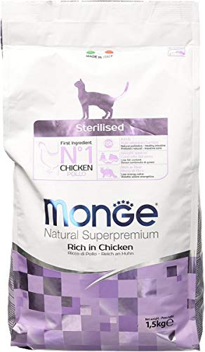 Monge Natural Superpremium Cat Sterilised Alimenti Gatto Secco Premium