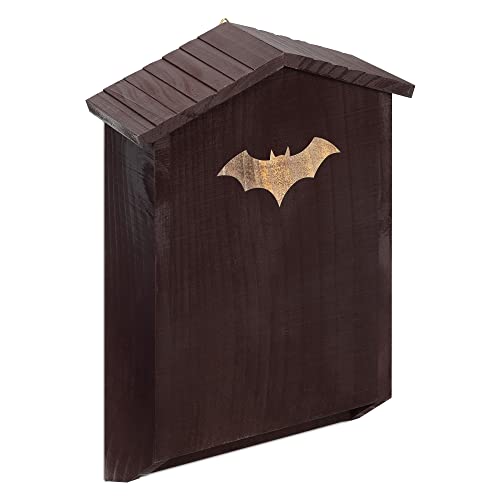 Navaris Casetta Pipistrelli Da Esterno - Casa Nido Per Pipistrelli - Bat Box Pipistrello Legno Naturale - Bat House - Casetta Legno Giardino Animali