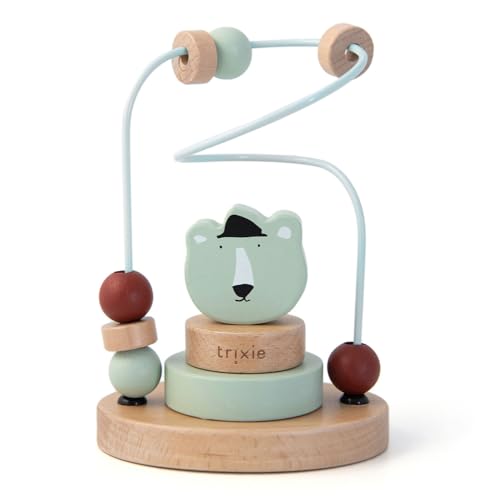 Trixie Baby Labirinto Di Perline Di Legno - Mr. Orso Polare