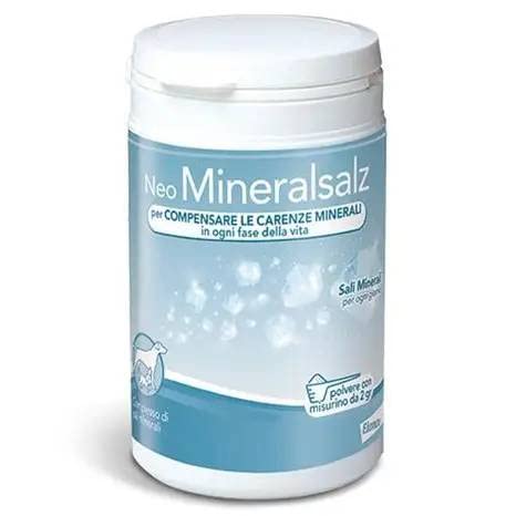 Bayer Neo Mineralsalz, Mangime Minerale Per Cani, Polvere 220 Gr