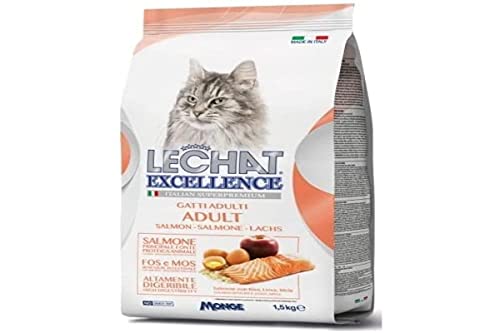 Lechat Excellence Adult Al Salmone Crocchette Gatto Kg. 1,5
