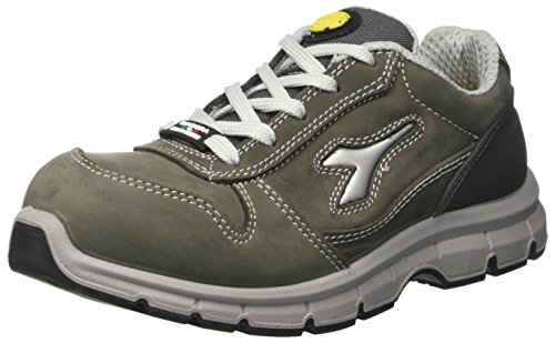 Utility Diadora Run Low S3 Scarpe Da Lavoro, Unisex Adulto, Src, Grigio (Grigio Castello), 43 Eu (9 Uk)