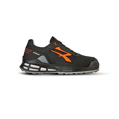 U-Power Red Premium Irvin, Scarpe Antinfortunistiche Basse Con Tomaia In Nylon Traspirante, Puntale Airtoe Aluminium, Suola Infinergy, Sistema Antiper