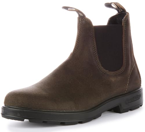 Blundstone Original 500 Series, Stivali Unisex - Adulto, Oliva Scura, 44 Eu