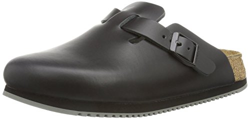 Birkenstock Professional Boston Nl Schwarz, Sabot Unisex Adulto, Nero (Schwarz (Superlauf)), 41