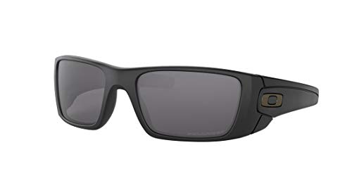Oakley - Occhiali Da Sole Fuel Cellp Fuel Cell Scudo, Uomo, Matte Black/Grey Polarized/Grey Polarized