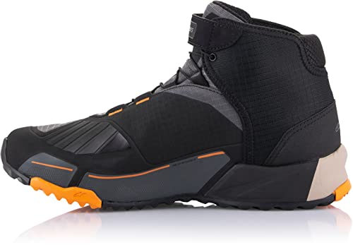 Alpinestars Cr-X Drystar-Sneaker Da Motociclista, Scarpe Unisex-Adulto, Nero, 43 Eu