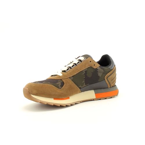 Napapijri Scarpe Uomo Virtus02 Np0A4H7T Camouflage Sneakers Suede/Nylon Running 44