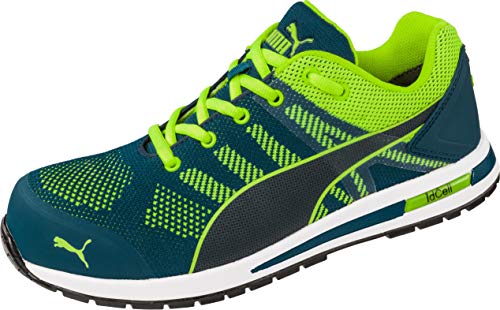 Puma Safety Pu643170-44, Scarpe Da Campo E Da Pista Unisex-Adulto, Verde/Giallo, 44 Eu