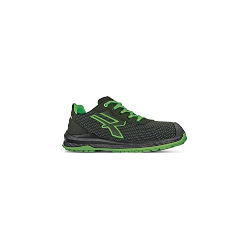 U Power Scarpe Antinfortunistiche Island Red Industry Green S3 Ci Src Esd Art Rl20334 (Numeric_43)