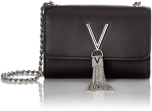 Valentino By Mario Divina Sa - Pochette Da Giorno Donna, Nero, 4X11.5X17 Cm (B X H T)
