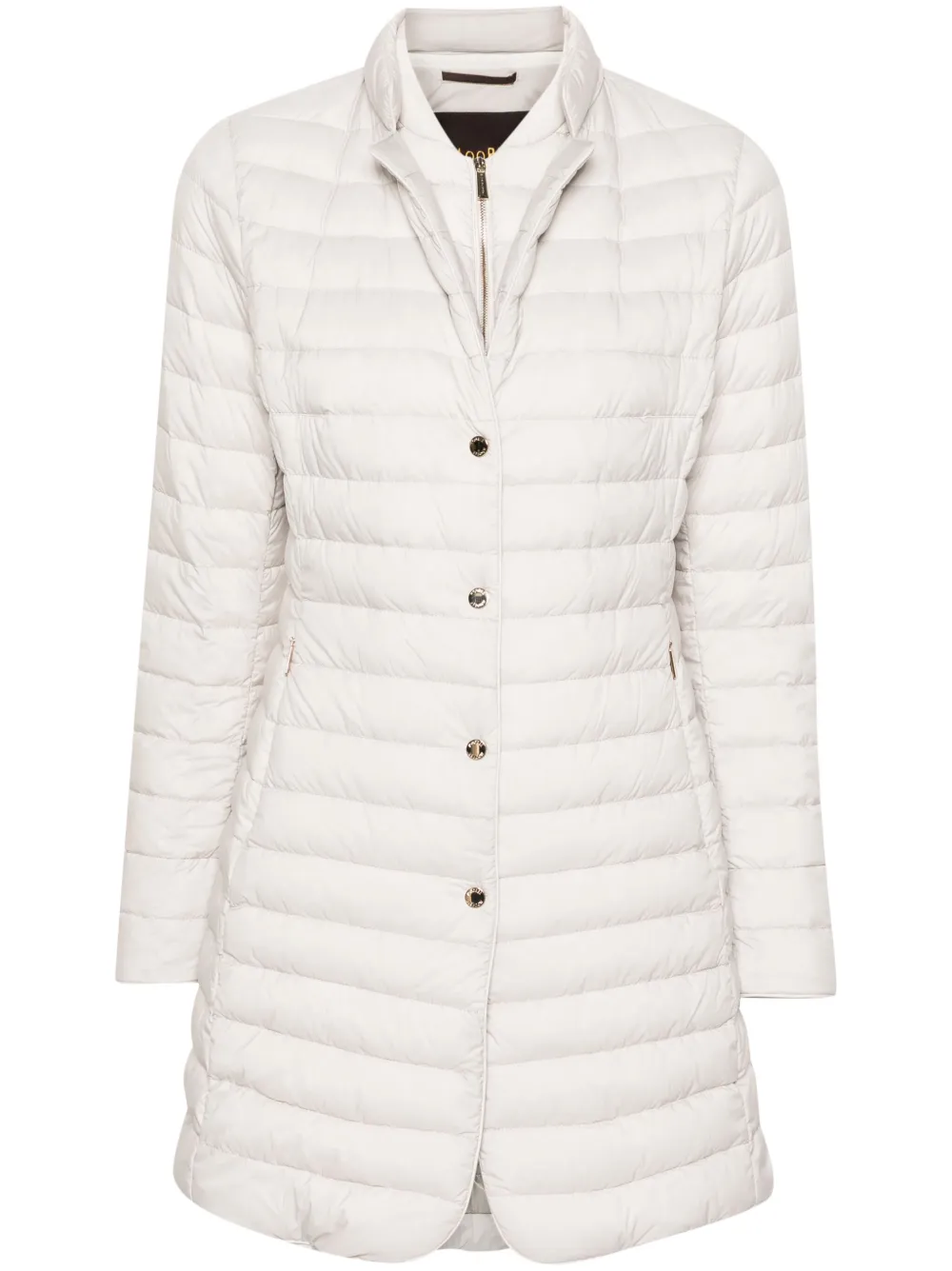 Moorer Shari padded coat - Toni neutri