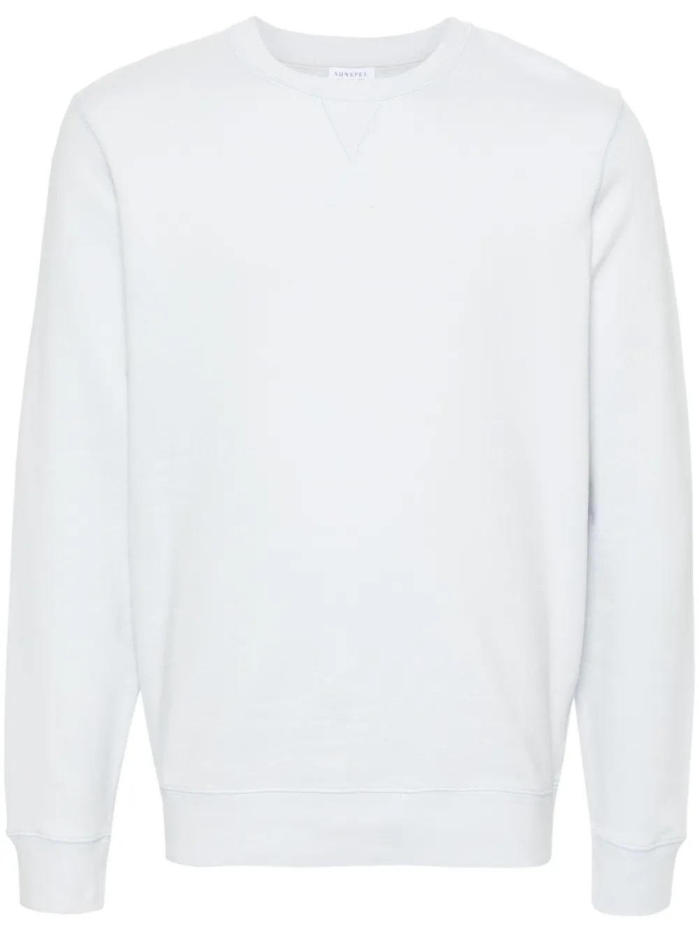 Sunspel Loopback seam-detail sweatshirt - Blu
