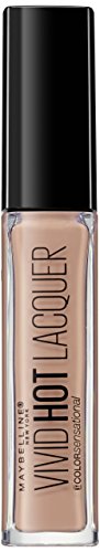 Maybelline New York Vivid Hot Lacquer Rossetto Liquido, Effetto Lacca, 60 Tease