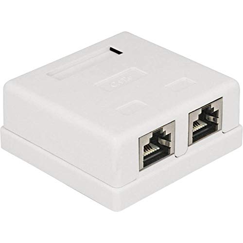 Delock 86269 Rj-45 Bianco Cassetta Di Scarico