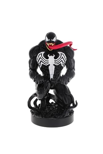 Cable Guys - Marvel Comics Venom Gaming Accessories Holder & Phone Holder For Most Controller (Xbox, Play Station, Nintendo Switch) & Phone