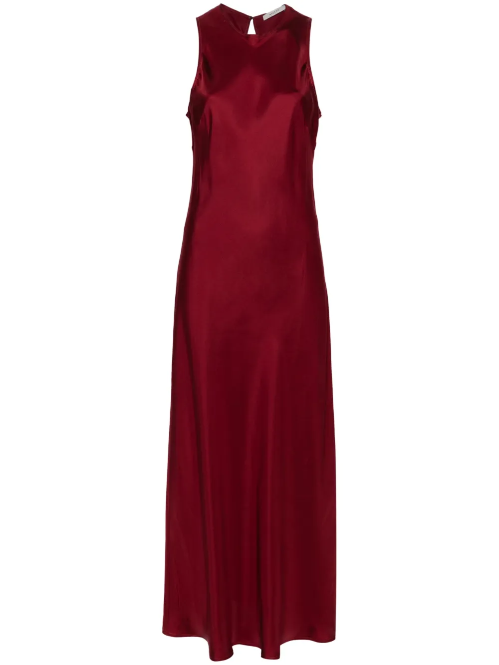 Asceno Valencia silk maxi dress - Rosso