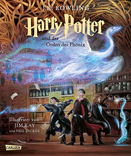 Harry Potter Und Der Orden Des Phönix (Schmuckausgabe Harry Potter 5): Vierfarbig Illustrierte Ausgabe Mit Großformatigen Bildern Und Lesebändchen - D