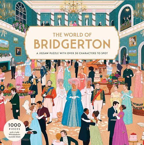 The World Of Bridgerton 1000 Piece Puzzle: A 1000-Piece Jigsaw Puzzle With Over 30 Characters To Spot