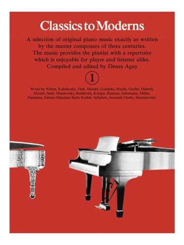 Classics To Moderns Book 1 [Lingua Inglese]