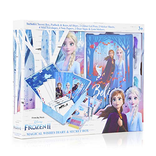 Disney Frozen Diario Di Frozen 2 Magical Wishes E Scatola Segreta