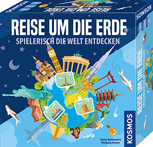 Kosmos Reise Um Die Erde - Spielerisch Die Welt Entdecken: Für 2-4 Spieler Ab 8 Jahren