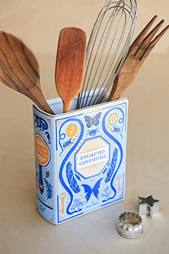 Bibliophile Ceramic Vase: Collected Curiosities