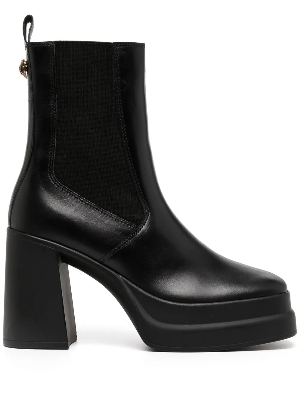 Kurt Geiger London Stivali Chelsea con tacco largo - Nero