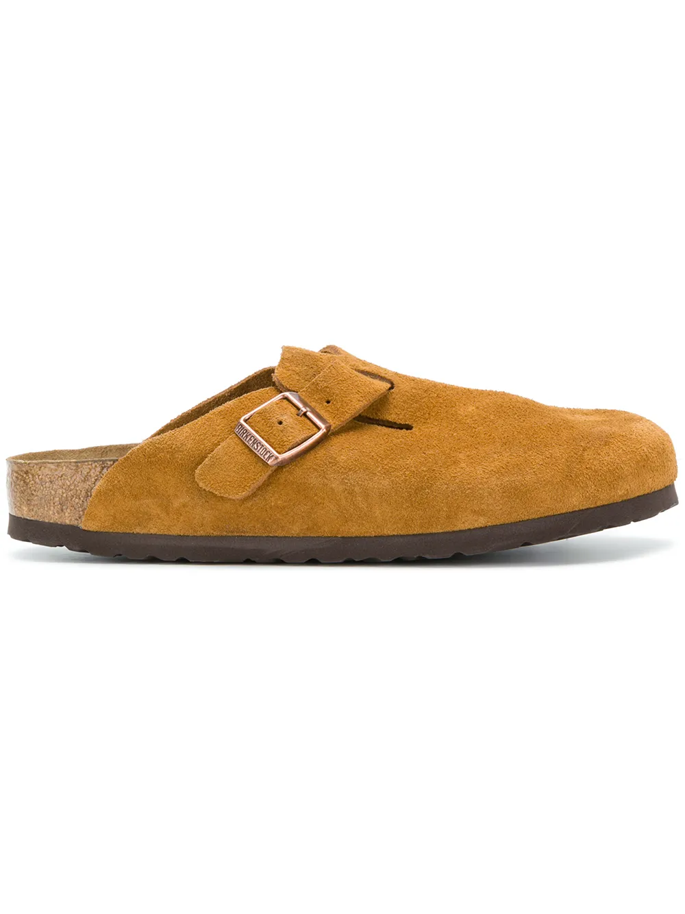Birkenstock Slippers 'Boston' - Marrone