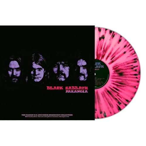 Paranoia - Bbc Sunday Show. London 1970 (Pink/Black Splatter Vinyl)