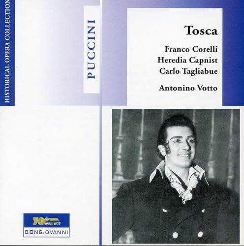 Puccini - Tosca; With Franco Corelli---Live 1955.