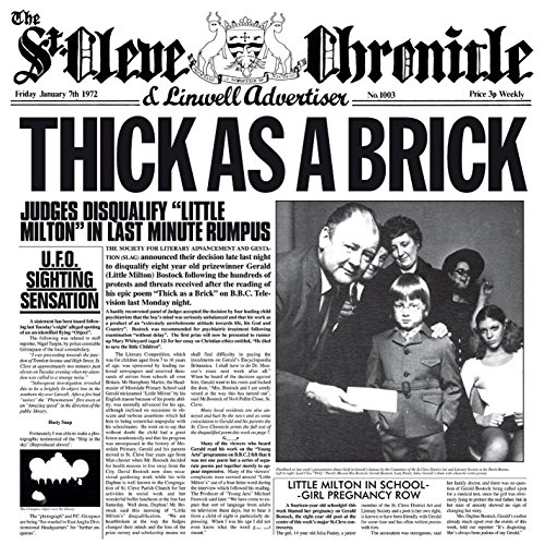 Thick As A Brick (Steven Wilson Mix)