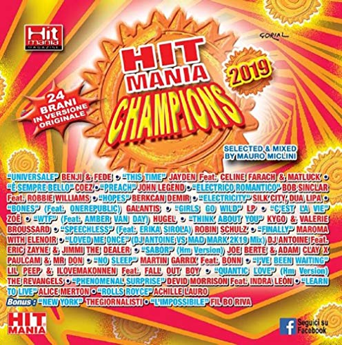 Hit Mania Champions 2019 (Box 4 Cd + Rivista)
