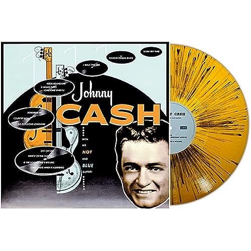 Second Records With His Hot And Blue Guitar (Orange/Black Splatter Vinyl)