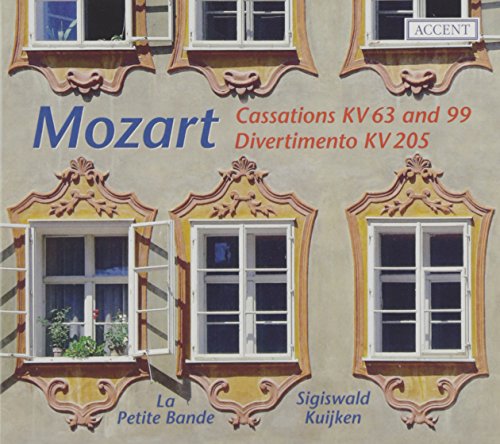 Cassations K63 & K99:Divertimento K (3 Cd)