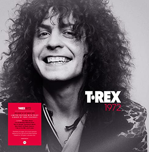 T.Rex: 1972 (Tony Visconti Signed Edition - 180G Coloured Vinyl) [Vinyl]
