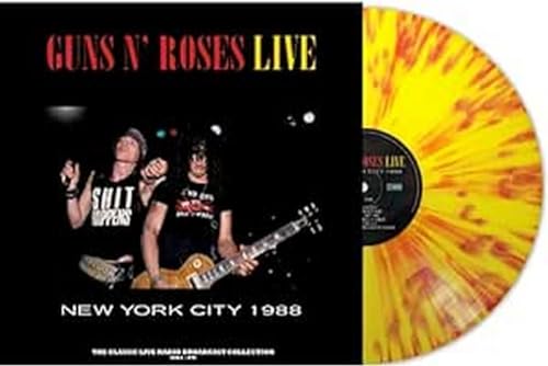 Live In New York City 1988 (Yellow/Red Splatter Vinyl)