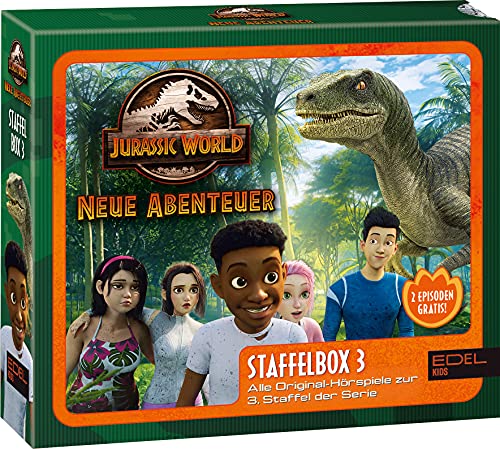 Jurassic World - Neue Abenteuer Staffel 3 Hörspiel (Staffelbox) Folgen 7 - 9: Staffelbox 3