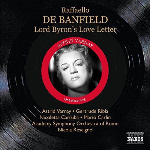 Lord Byron'S Love Letter (La Letter