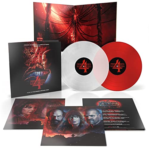 Stranger Things 4: Volume 2 (Original Score From The Netflix Series) (Limited Edition) (Clear / Red Vinyl)