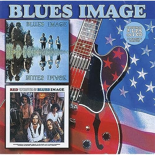 Music On Cd Blues Image / Red White..
