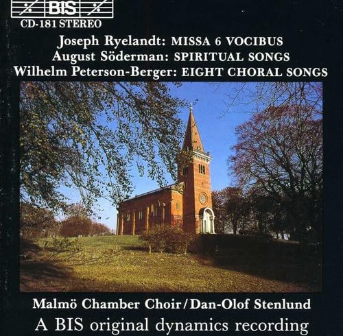 Ryelandt: Mass/Peterson-Berger: 8 Choral Songs