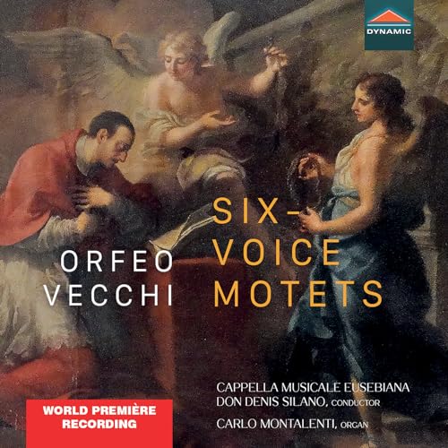 Orfeo Vecchi Six-Voice Motets, Motectoru M Sex Vocibus Liber Tertius (Milan 1598)