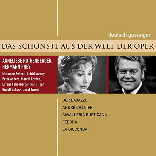 Der Bajazzo/Cavalleria Rustica