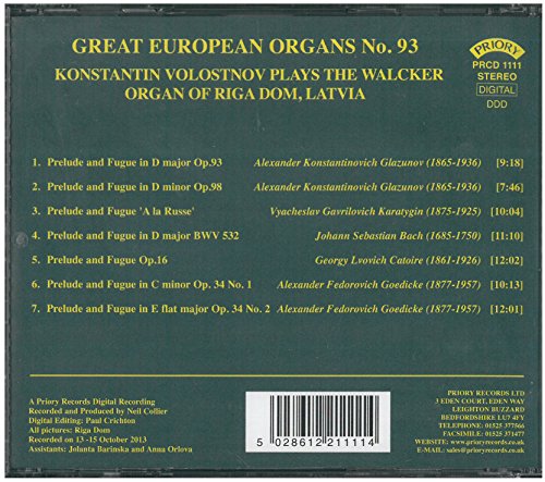 Great European Organs No. 93