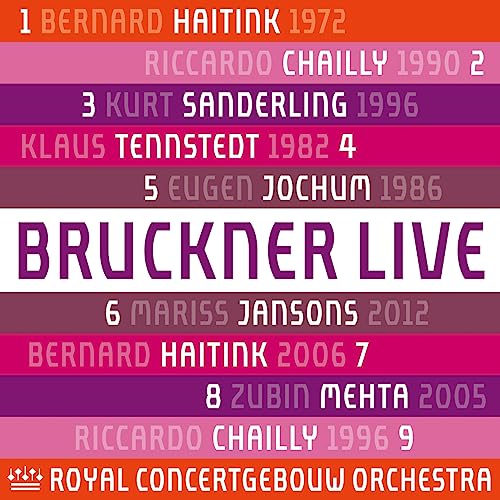 Bruckner Symphonies Nos. 1-9 (Box 9 Cd)